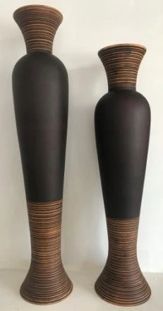 Wooden Tall Curve Top n Bottom Dgn 7x43